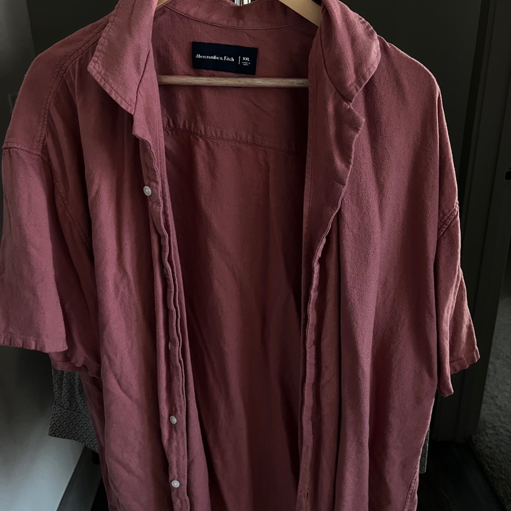 Abercrombie Linen Button Up
